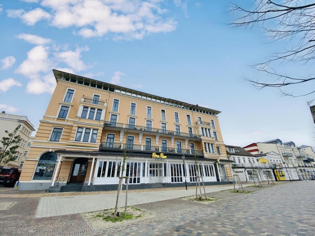 Ferienwohnung Berringer, Krabbe, direkt an der Promenade Rostock Exterior foto